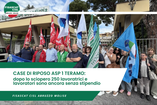 Fisascat AM - Sciopero Case di riposo Teramo