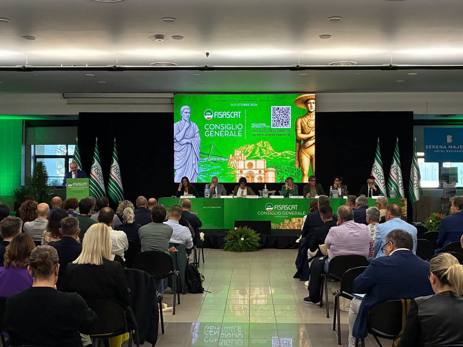 Fisascat Consiglio generale platea